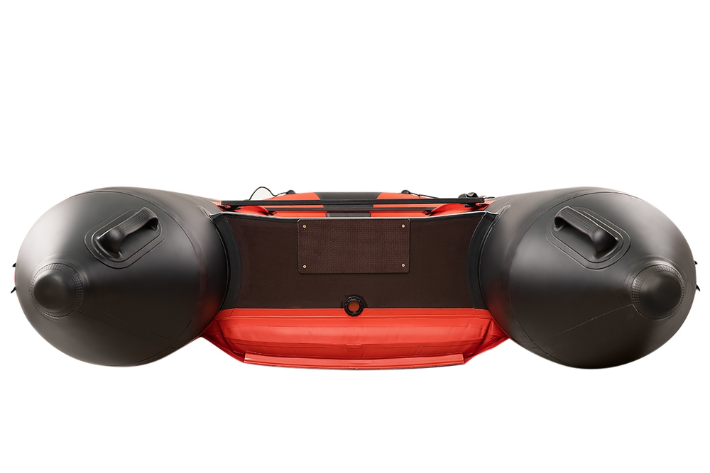 Таймень NX 3400 НДНД PRO красный-черный + PARSUN T 9.9 (15) BMS (комплект лодка + мотор)