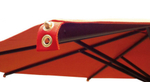 Зонт профессиональный Ø3.5 м Scolaro Napoli Standard, антрацит, терракотовый
