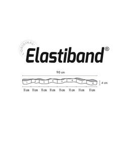 Эспандер Sveltus Elastiband Original 10 кг красный, постер/ упаковка