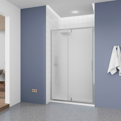 Душевая дверь Veconi Ottimo P20 CH, 1200x1900, хром, стекло матовое