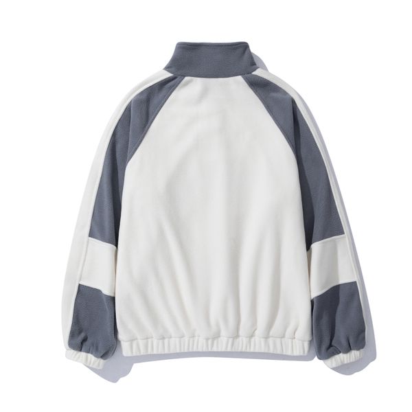 Толстовка Turbo fleece Серо-Белая - фото 2
