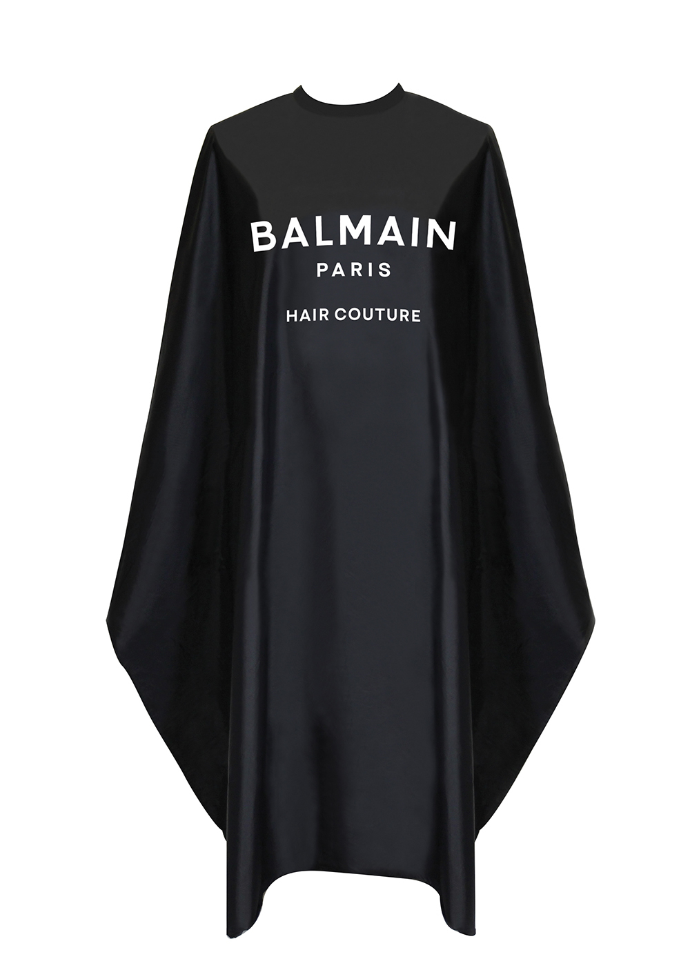 Balmain Hair Черный пеньюар Luxury Black Cutting Cape золотые пуговицы
