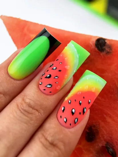 Гель для наращивания ENIGMANIC NEON gel 02 15g.