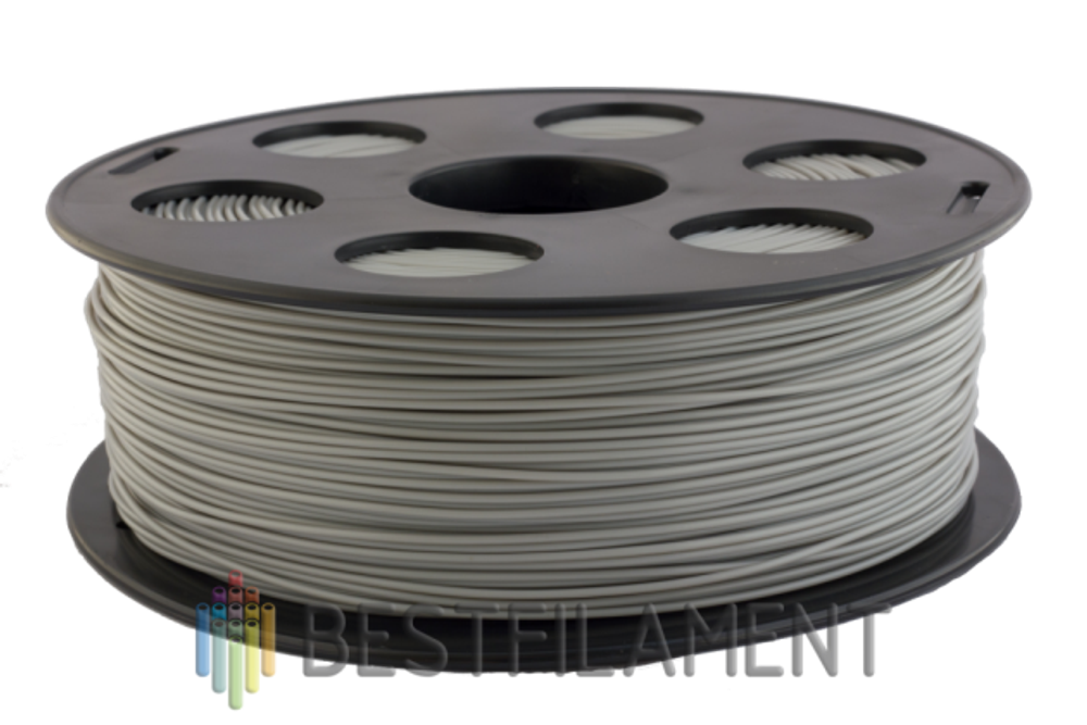 Светло-серый ABS пластик Bestfilament для 3D-принтеров 1 кг (1,75 мм)