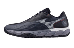 Мужские теннисные кроссовки Mizuno Wave Enforce Court CC - odyssey gray/white/blue granite