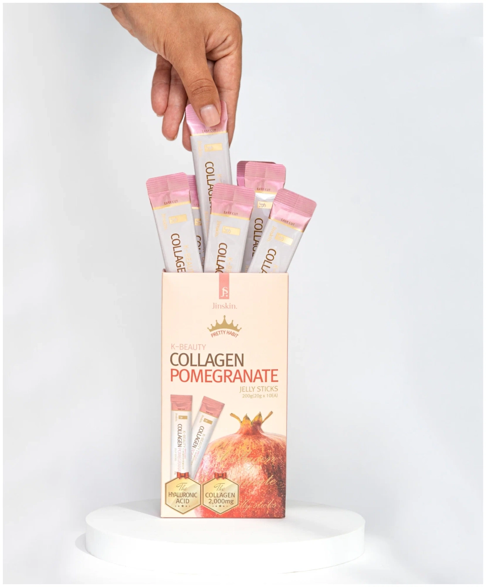 K-Beauty Коллагеновое желе в стиках с Гранатом 10шт*20гр