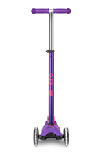 Самокат Maxi Micro Deluxe LED Сиреневый