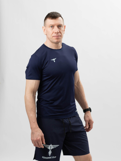 Футболка спортивная TOTEMIC CLO синяя