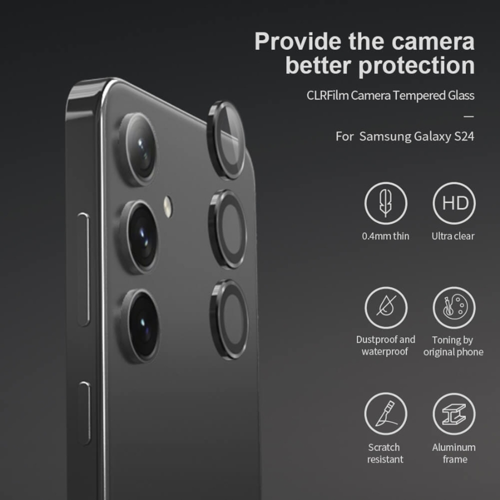 Защита объектива камеры Nillkin CLRFilm для Samsung Galaxy S24