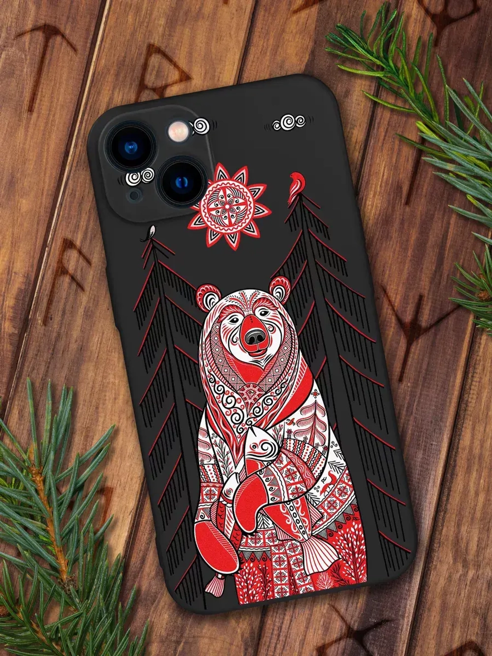 Чехол на iPhone 15 с принтом