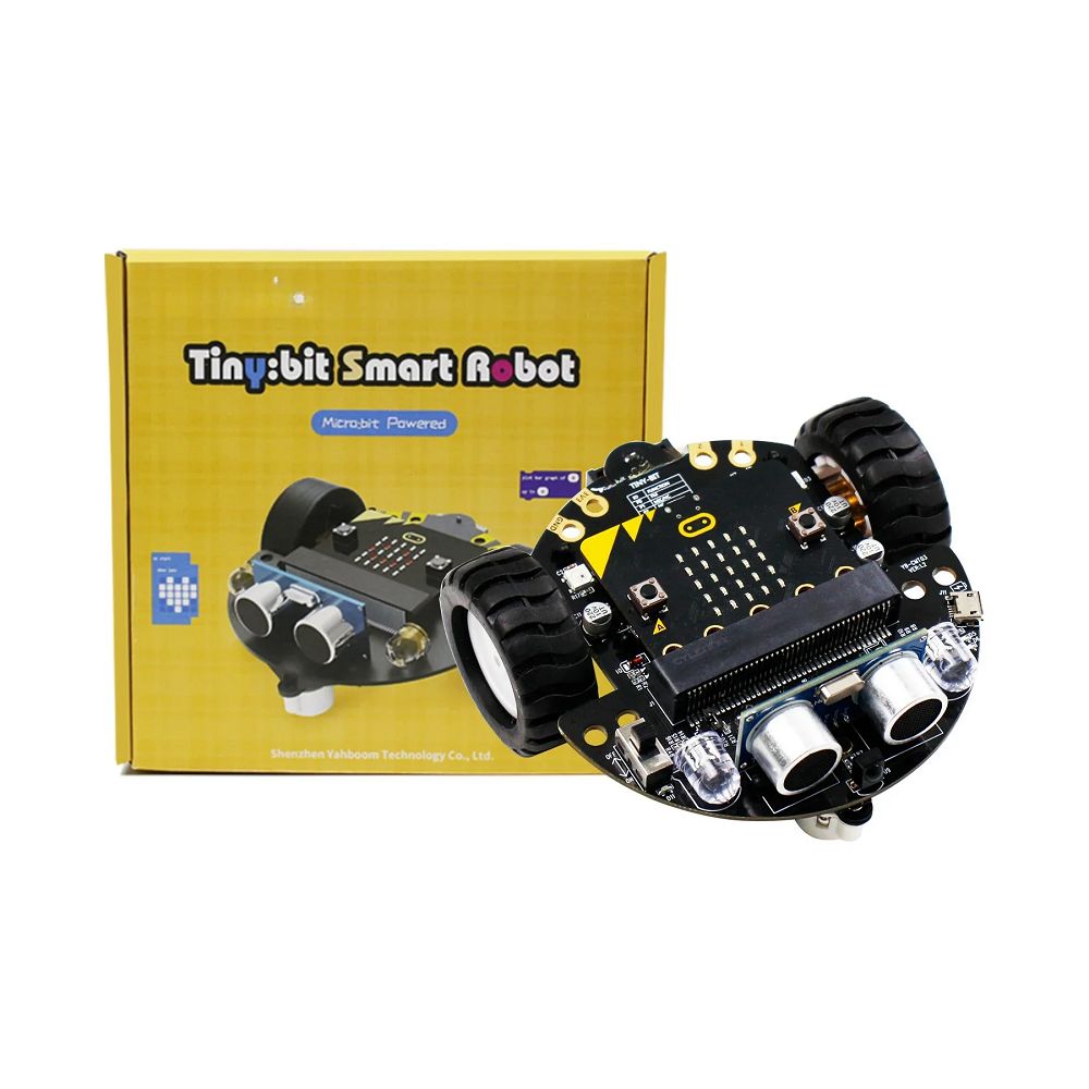 Программируемый робот-машинка micro:bit Yahboom Tiny:bit Программируемый робот-машинка micro:bit Yahboom Tiny:bit