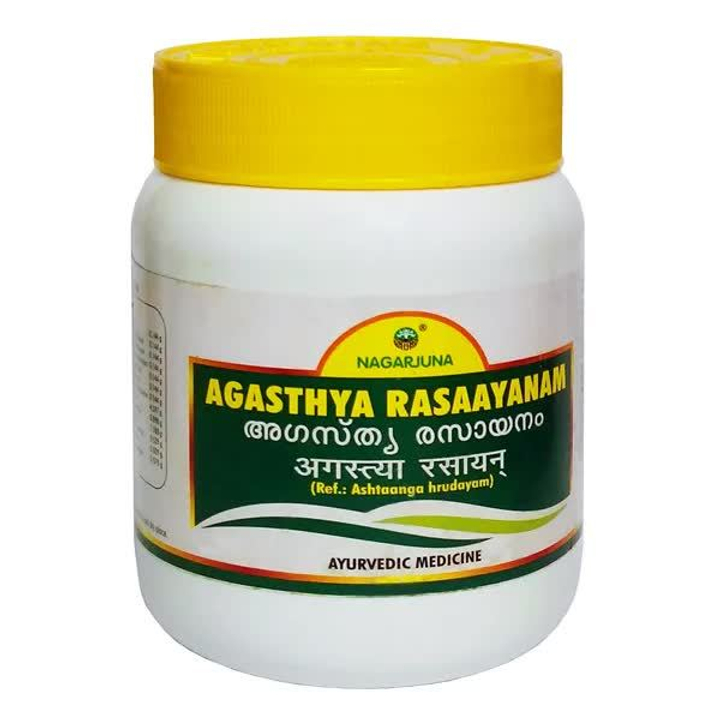 Травяной джем Nagarjuna Agasthya Rasayanam Агастья Расаянам для очищения легких 500 г