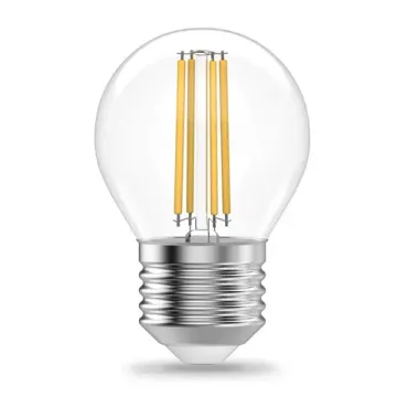 Лампа Шар 8W 510lm 2700К Е27 LED 52218 Filament Elementary Gauss