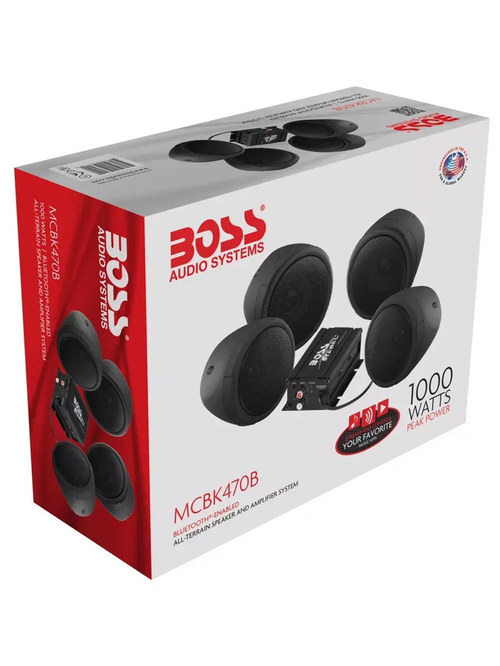 Аудиосистема Boss Audio MCBK470B c Bluetooth, 1000 Вт