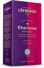 Кофе молотый, Lofbergs Kharisma dark roast, 500 г (из Финляндии)