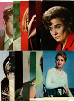 №58 Открытки Артисты и актёры СССР 1970–1980-е г. 25 штук. Цветные, чистые, без повторов