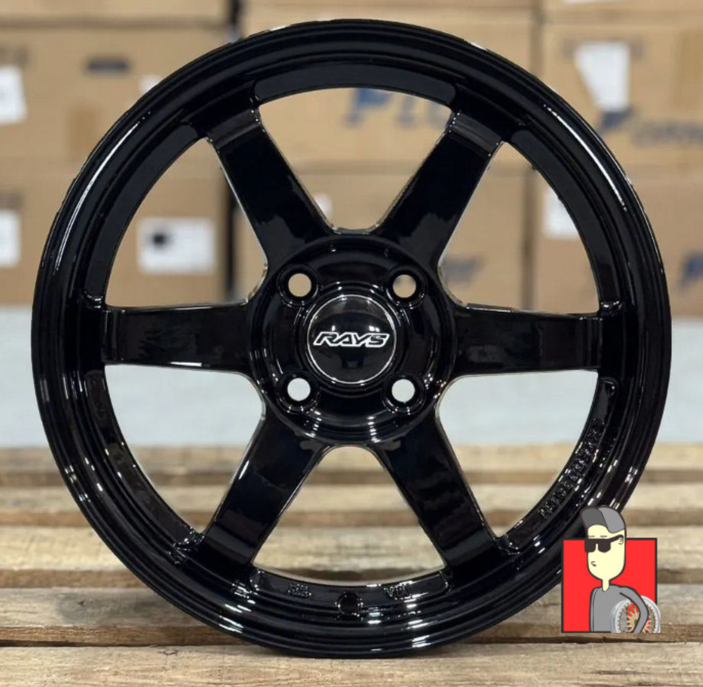 Комплект дисков Rays TE37 15x7 et38 4x100