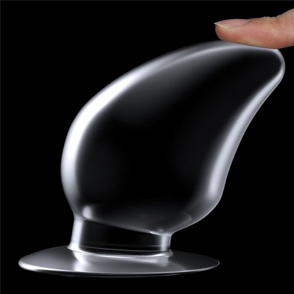 Прозрачная анальная пробка Flawless Clear Anal Plug - 11,5 см. (Цвет: прозрачный)