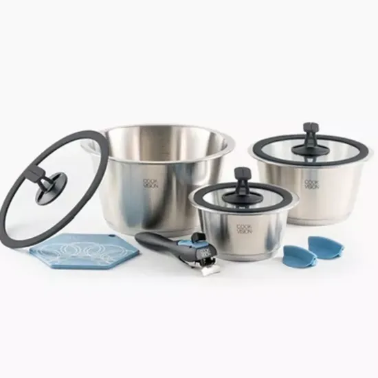 Набор кастрюль COOK VISION nesto (10 предметов)