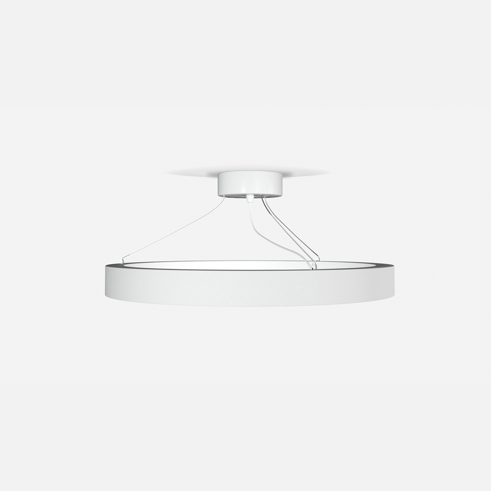 Светильник подвесной кольцо AltoLight Aura D500, потолочная чаша в комплекте