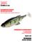 Виброхвосты LJ 3D Series ANIRA SOFT SWIM 6,8in (17,00)/A03 3шт.