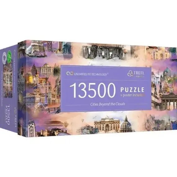 Puzzle Puzzle Prime 13500 el. Cities beyond the clouds