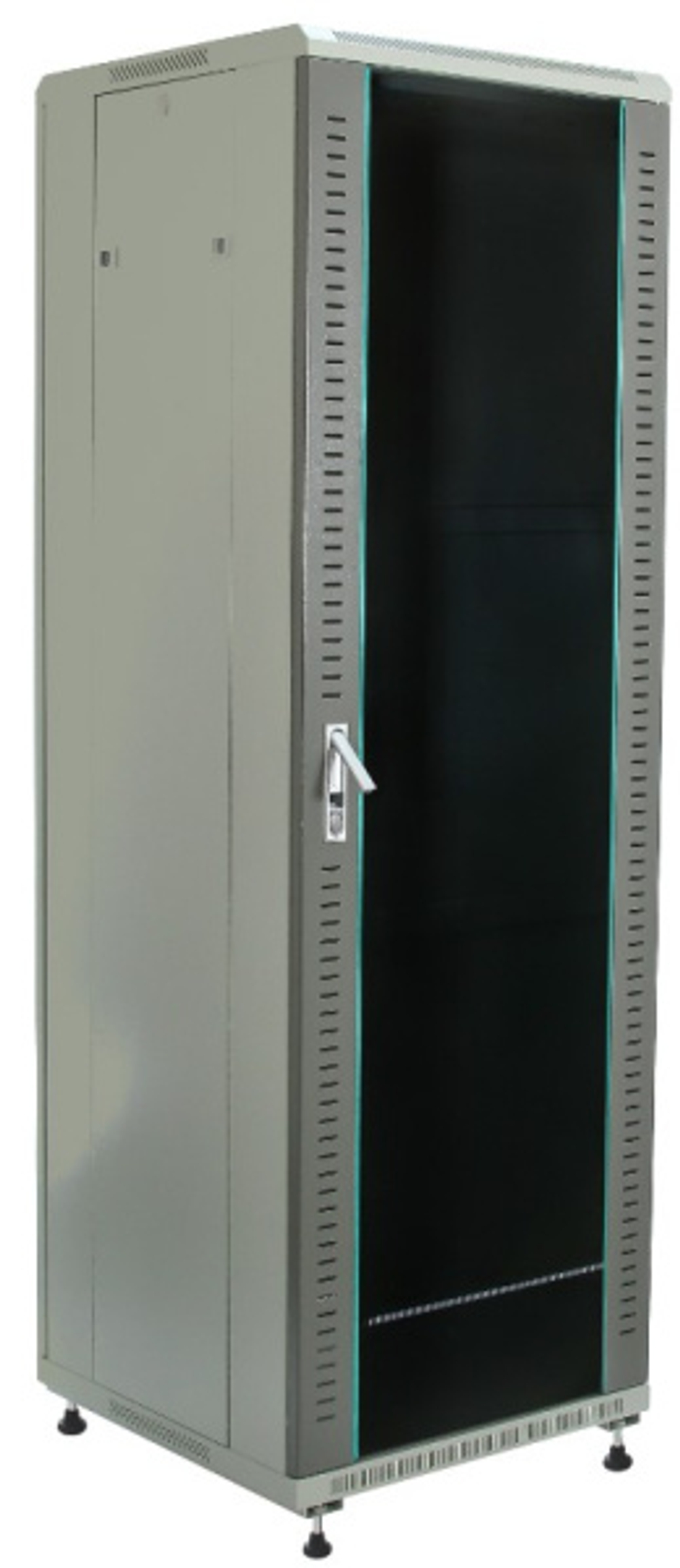 Шкаф напольный 19", 47U W&T C4780100GWTWOF