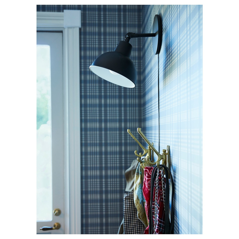 IKEA KÄMPIG  (ИКЕА КЭМПИГ)  -  3-рожковая поворотная вешалка - под латунь