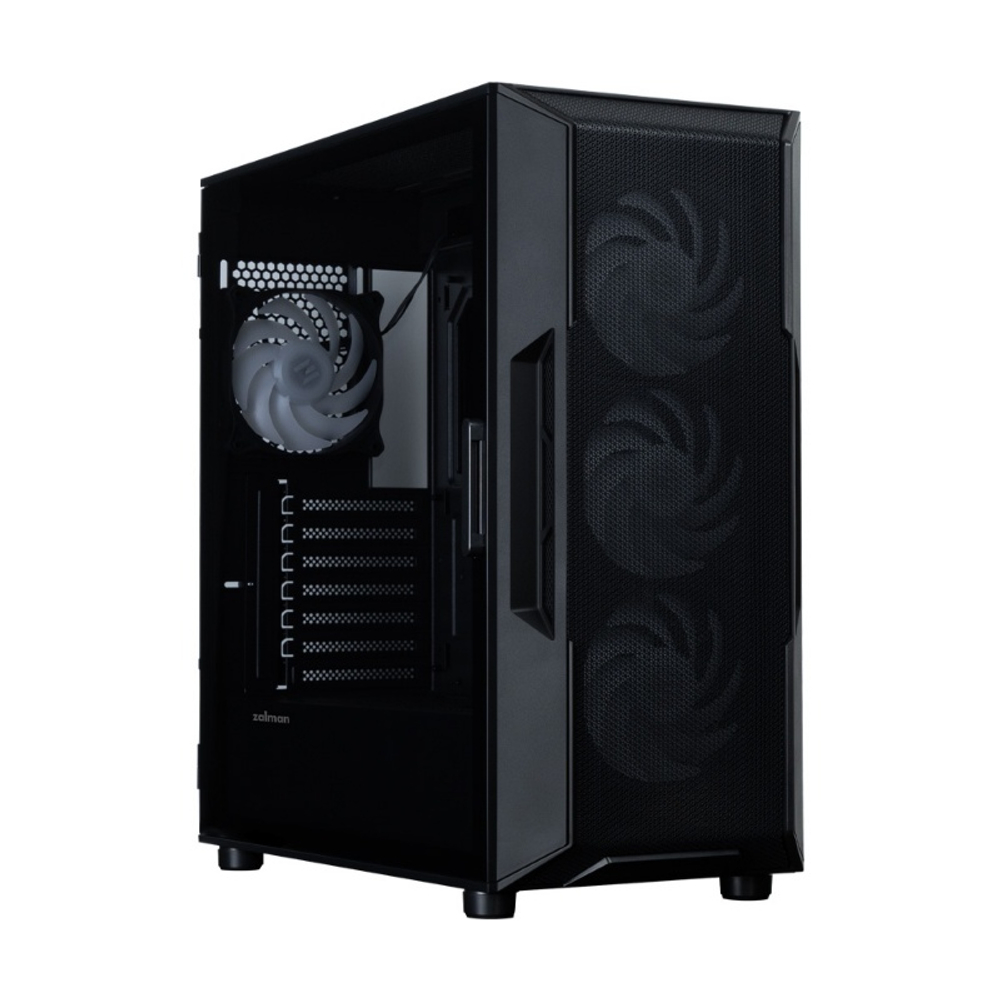 корпус ZALMAN I3 NEO ARGB V2 BLACK, ATX, mATX, Mini-ITX, BLACK