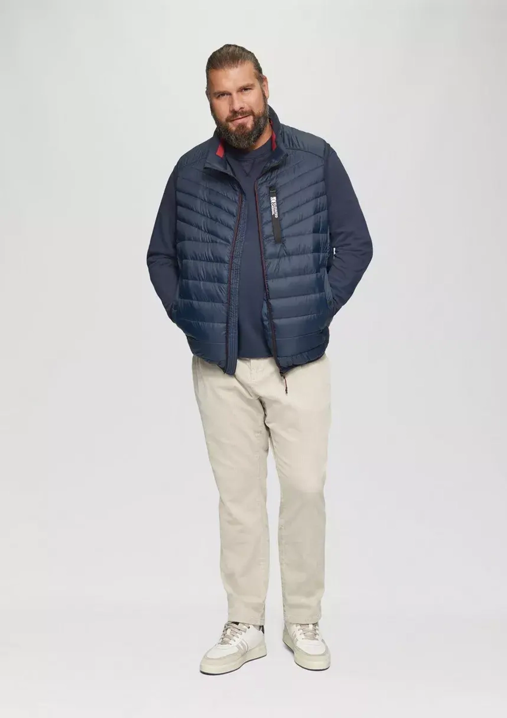 Стеганый жилет BIG SIZE s.Oliver Casual, Outdoor