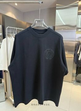 Футболка чёрная от Chrome Hearts BP5-763290