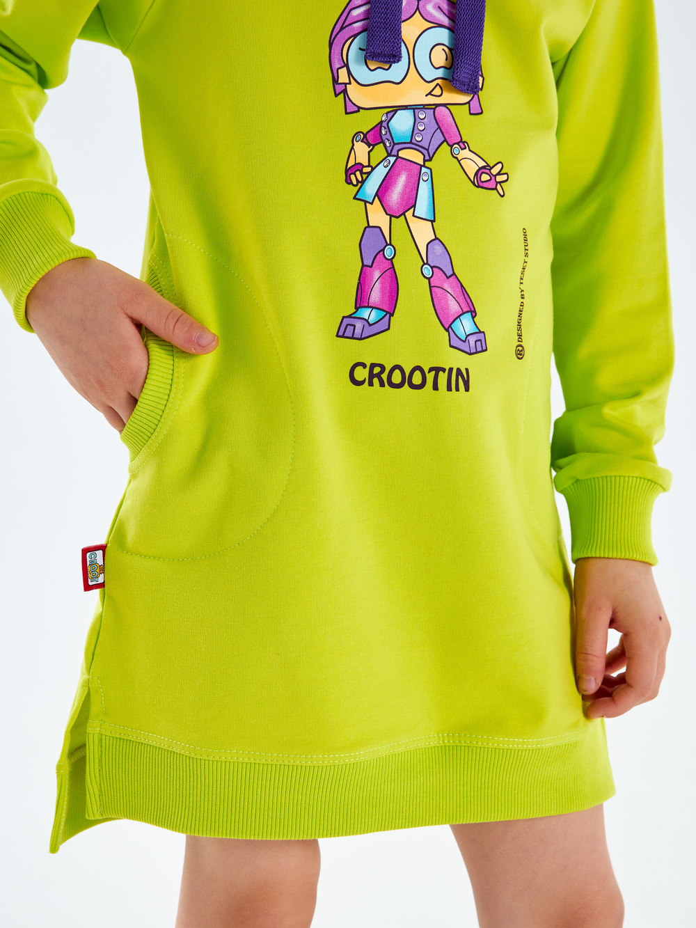 Платье для девочки теплое CROOT