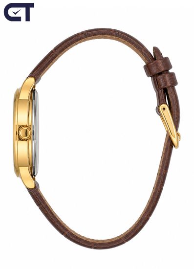 Casio LTP-V004GL-9A General часы наручные женские — золотистая классика с кожаным ремешком и датой
