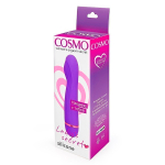 Фиолетовый вибромассажер 13,5см с 20 режимами вибрации Bior Toys Cosmo CSM-23133