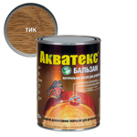 ПОКРЫТИЕ Д/ДРЕВЕСИНЫ АКВАТЕКС БАЛЬЗАМ ТИК 0,75Л