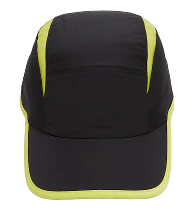Теннисная кепка Lacoste Jockey Cap with Contrast Cutouts - black/yellow