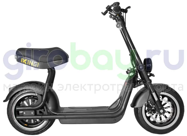 Электроскутер IKINGI X2 PRO (48V/21Ah) - Черный фото №8