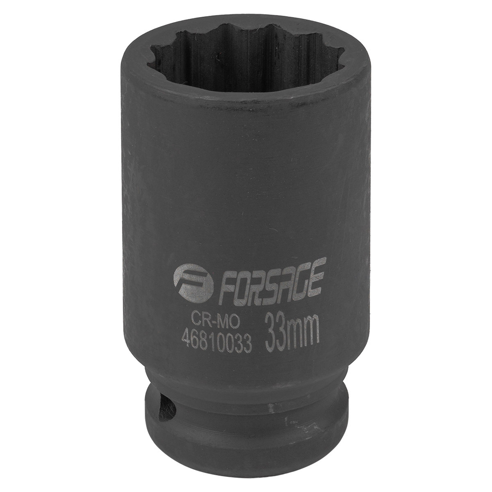 Головка ударная глубокая 3/4'', 33мм (12гр.) Forsage F-46810033