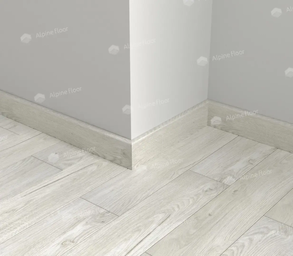 Напольный плинтус Parquet Light Снежный SK 13-11