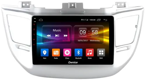 Магнитола для Hyundai Tucson 2016-2018 - Kuberg OL-9705 IPS, Android 10, 4G SIM-слот