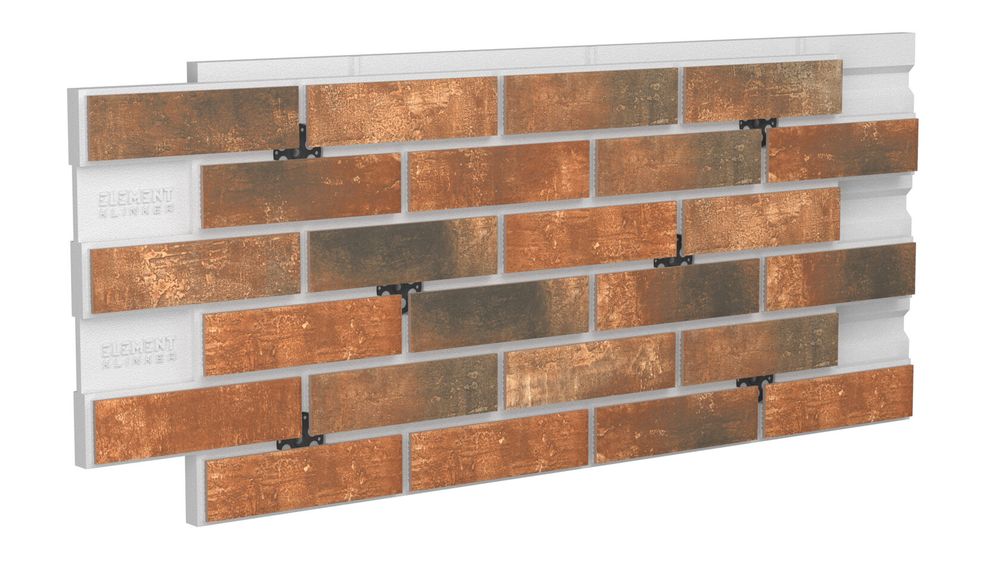 Термопанель ППС 2.0 Element Klinker Loft Brick Chili