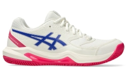 Женские теннисные кроссовки Asics Gel-Dedicate 8 Clay - cream/dark cobalt