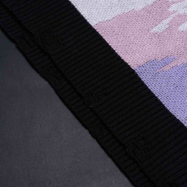 Свитер Disrupted Logo Black Series ED2 Knitted черный - фото 5