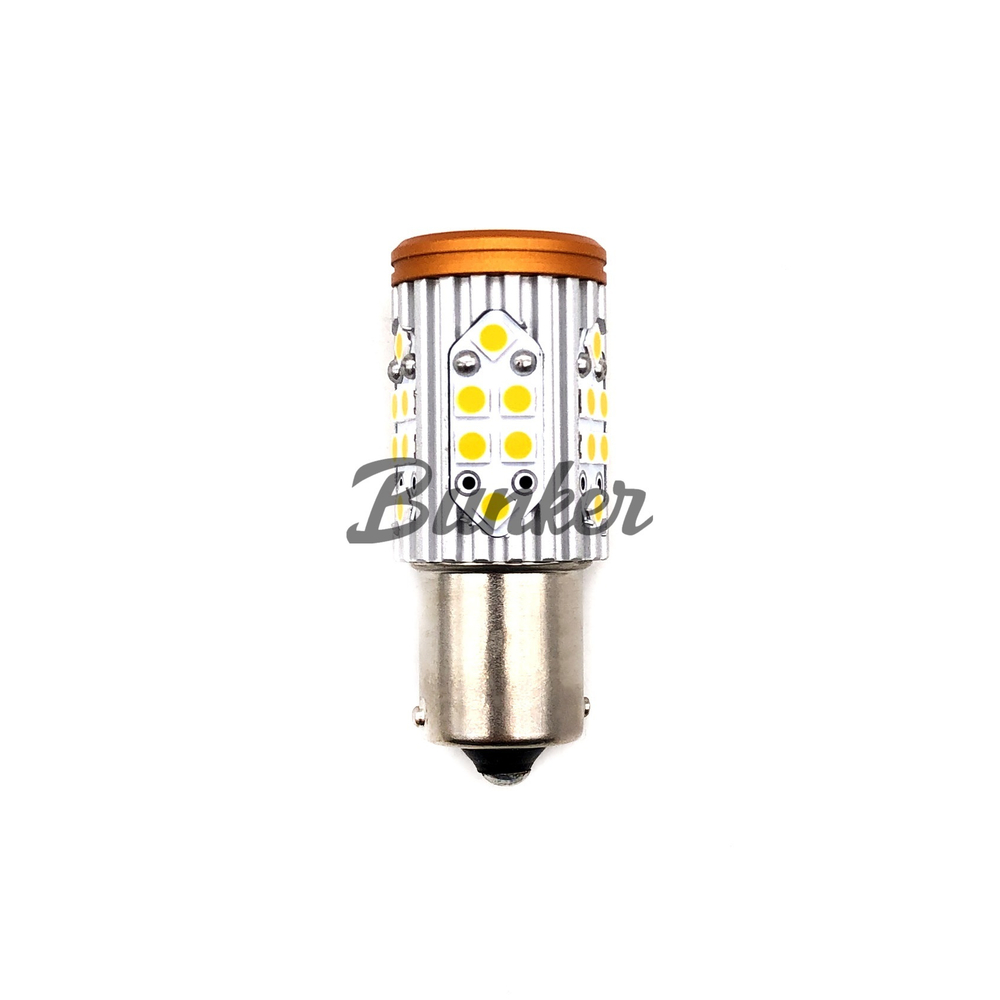 Светодиодная автомобильная LED лампа TaKiMi Special Amber P21W 180 CANBUS 12V Неполярная