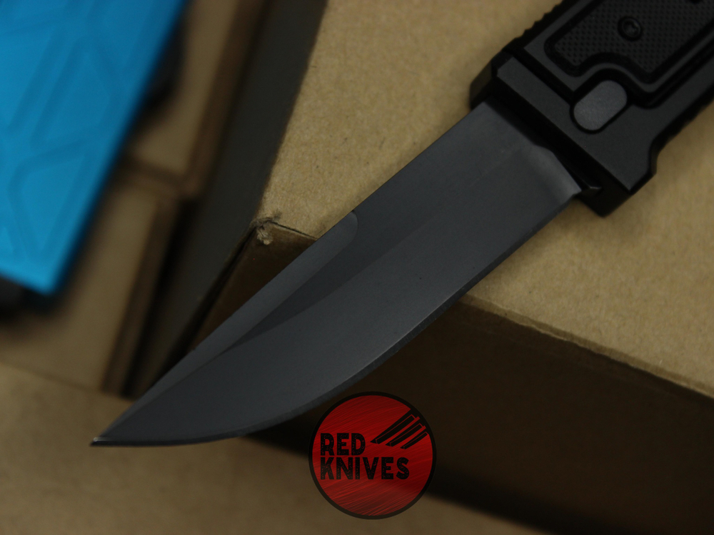 Нож Reate BLACK Exo S/E V.2025 - черная рукоять, черный клинок