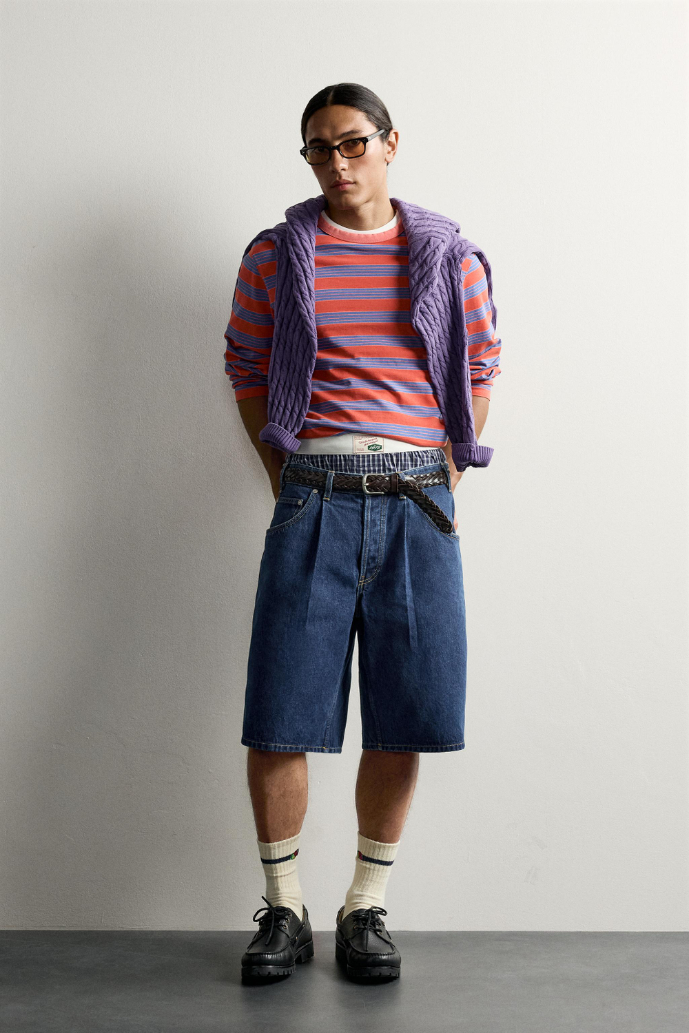 ФУТБОЛКА В ПОЛОСКУ С ДЛИННЫМИ РУКАВАМИ — ZARA · 1887/428