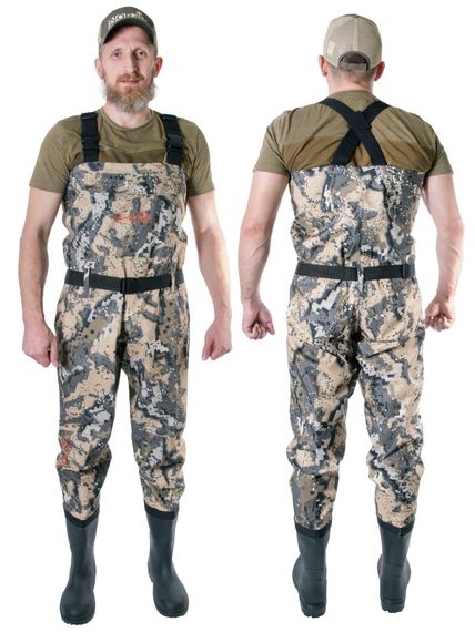 Полукомбинезон заброд. Norfin RAPID CAMO р.45