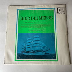 Винтажная виниловая пластинка LP Jan Maaten Matrosenchor, Uber Die Meere Над Морями (Sea Shanties Und Seemannslieder) Морские Песни И Песни Моряков (Германия 1977)