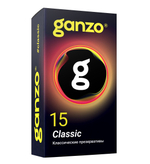 Презервативы Классические Ganzo Classic №15 шт 6600GZ