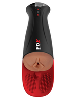Мастурбатор в колбе с вибрацией Fuck-O-Matic Pro XL Pipedream RD55229PD